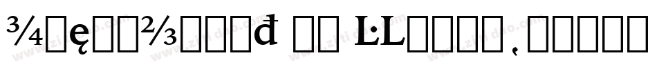 IowanOldSt BT Roman字体转换